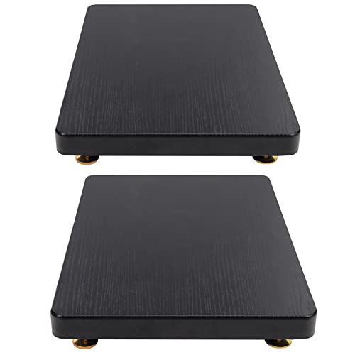 Soporte para Altavoces, Paquete de 2 Soportes de Base, Soporte de Aislamiento for SUBWOOFER, Plataforma de pies de Aislamiento de Altavoz, Base estabilizadora Vertical, Avec Copper Nail Fixé