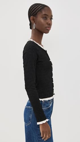 Free People Womens Blackbird Cardi Black X-Large4