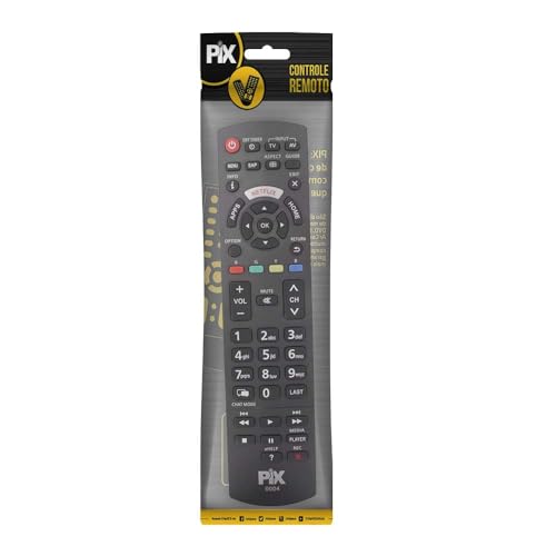 PIX Controle Remoto Panasonic Netflix - Tv
