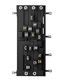 Gitarren Akkord Trainer - Kompakter Presser Lernhilfe Für Einsteiger Präzise Effektiv, Akkordwechsel Übungstool Handlich Leicht, Spielunterstützung Innovativ | Gitarrenbegeisterte Anfänger Lernen Zuha