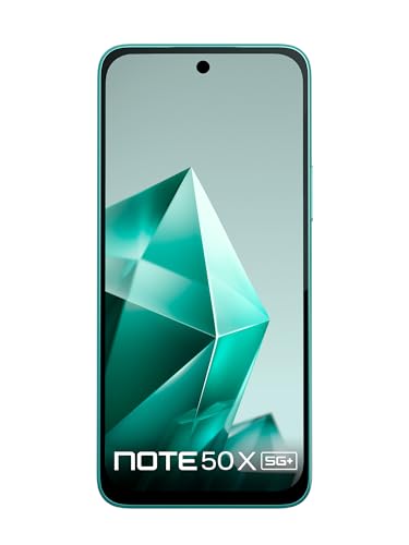 Image of Infinix Note 50x 5G+ (Sea Breeze Green, 8GB RAM, 128GB Storage) | MediaTek Dimensity 7300 | 5500mAh Solid Core Battery | Military Grade Durability (Without Offers)
