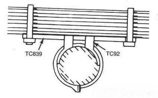 Thomas & Betts, TC92, Mounting Base TR TC92 Saddle, TY-Rap