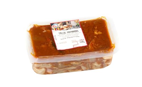 Embutidos Bierzo Callos de Ternera al Estilo Tradicional, con Chorizo, y Aceite de Oliva, 1 kg, Listo para Calentar