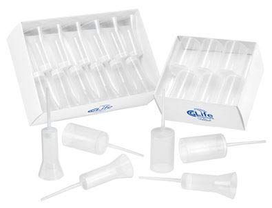 Chemglass Filter Funnel, Disposable, 110; Filter Funnel, Disposable, 150mL, Polyethylene Frit, 500mg Diatomaceous Earth, Shelf Pack of 12