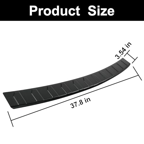Image of Rear Bumper Protector for Mazda 2017-2025 CX5 CX-5 Car Accessories ABS Plastic Material Matte Black Resistant Trunk Door Entry Guards