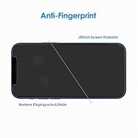 JETech Schutzfolie für iPhone 12/12 Pro, 3 Stück – Ansicht 6