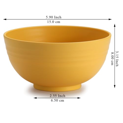 Kyraton Plastic Cereal Bowls 8 Pieces - Image 2