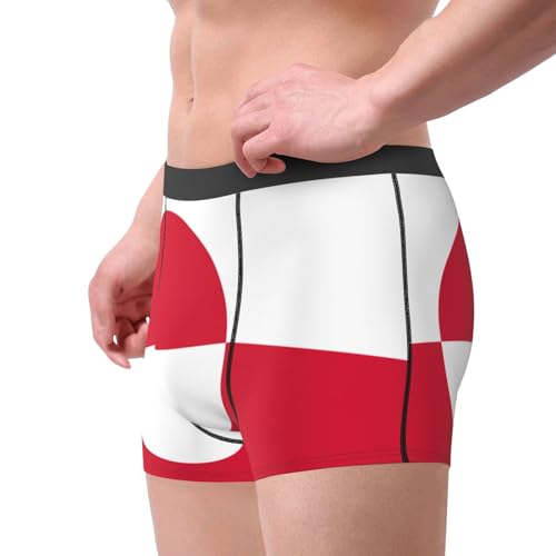 Greenland flag Printed men's boxer briefs - breathable and quick-drying briefs, multiple (S-XXL)4