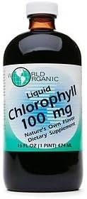 World Organic Liquid Chlorophyll 100mg 16 fl oz 474 ml by AB