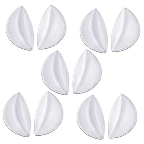 BEBEMOKO Arch Support Inserts 10 Pairs Gel Arch Support Insoles for Shoes Heel Pads
