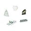 Snowy Skiing 5-pack