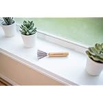 GranNaturals Hair Brush Cleaner - Rake Design for Pick Cleaning & Detangling Combs & Bristle Brushes - Durable Metal Wires, Ergonomic Wooden Handle - Quick Hair, Dust & Lint Remover Tool for Brushes - Image 4