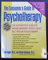 The Consumer's Guide to Psychotherapy 067177851X Book Cover