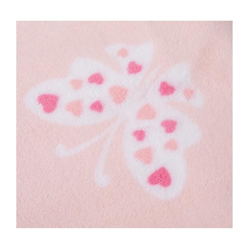 Image of Flannel Toddler Blanket - 50 inchx40 inch Soft Kids Throw for Boys & Girls - Perfect for Naptime, Travel & Bedding (Annabella)