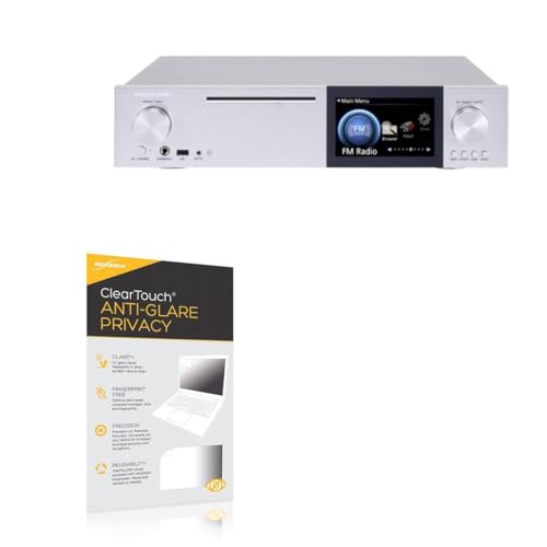 BoxWave Screen Protector Compatible with Cocktail Audio X40 - ClearTouch Anti-Glare Privacy (2-Pack), Privacy Screen Protector Flexible Film Anti-Glare