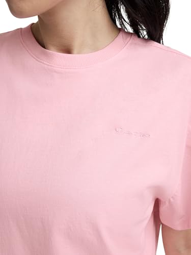 Image of Champion Women's Classic Short Sleeve Graphic T-Shirt, Loose Fit, Script Logo