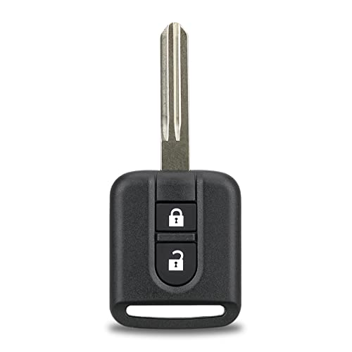2 Buttons Car Remote Control Key Fob Case For Nissan Navara Micra Qashqai Note X-Trail Almera NV200 Patrol Y61,Nissan Car Key Fob Case