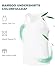COLORFULLEAF Mens Bamboo Rayon Undershirts White Wife Beaten Men Crew Neck Stretchy Sleeveless Shirts(3White, M)
