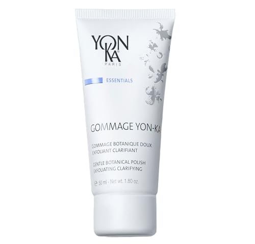 Yonka Gommage Botánico 50ml - Exfoliante Suave - Exfolia, Purifica, Cierra los Poros, Ilumina - Textura sin grano para Pieles Sensibles - 94% de Origen Natural