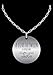 Dad Daughter Necklace - Love Forever - Jewelry Gift Charm From Father - Silver Laser Engraved Pendant