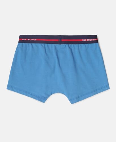 Image of Jockey UB03 Boys Super Combed Cotton Elastane Printed Trunk (Pack of 2)