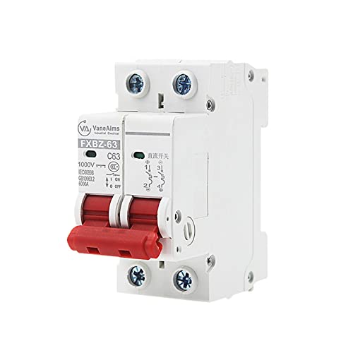Disjoncteur photovoltaïque DC 1000V FXBZ interrupteur à air 2P 20A