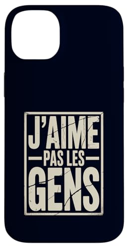 J'aime Pas Les Gens �ʔ����t�����X������I���p �X�}�z�P�[�X iPhone 14 Plus �p