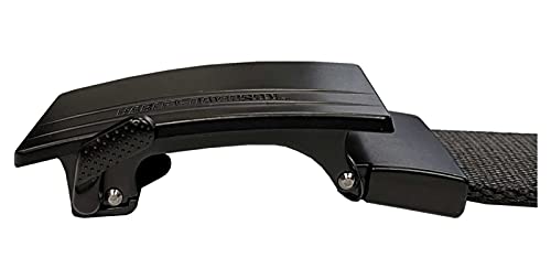 Harley-Davidson Men's Bikers Ratchet Nylon Webbing & Leather Belt - Black2