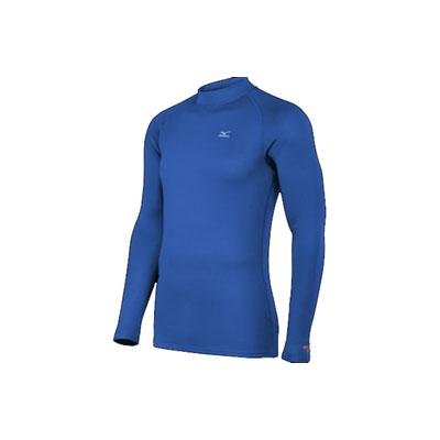 Mizuno Col roulé en Laine pour Homme noir thermique