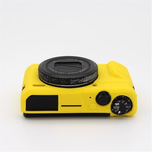 Funda de Silicona Amarilla para Canon G7X II - Fernando Cortés