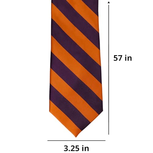 Image of tiemart Men's Striped Tie Standard Length