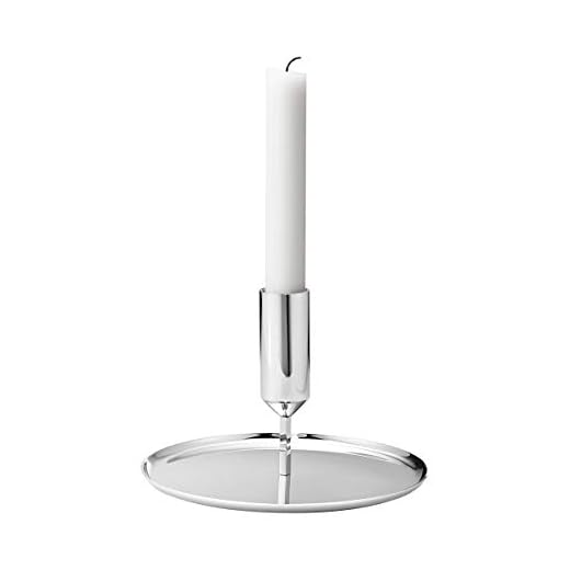 Georg Jensen Tunes Ljusstake, högglanspolerat rostfritt stål av Monica Förster