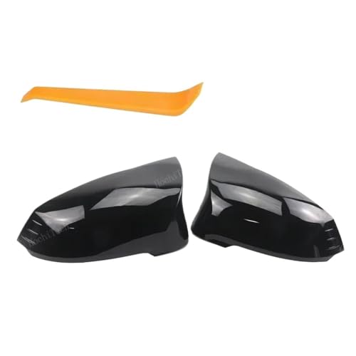 Coques rétroviseur noir brillant style M pour BMW X1 iX1 U11 U12 et X2 iX2 U10