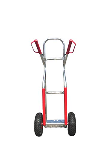 RLW Profi Aluminium Sackkarre Stapelkarre Alu200 200 kg - Schaufel 280 x 280 mm - Made in EU - kein Asien-Import !! (Räder nach Ihrer Wahl) (Luftrad/PVC-Felge/Gleitlager) – Bild 6