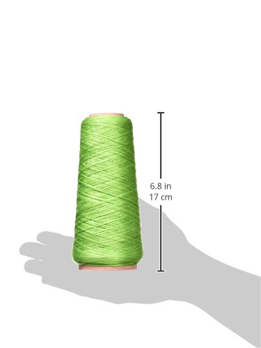 Image of DMC Six Strand Embroidery Cotton 100 Gram Cone, Chartreuse