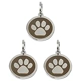 prendre 3個セット 肉球 キーホルダー 猫 犬 おしゃれ キーリング 軽量 アニマル チャーム 足跡 ハート PR-ANIMALKEY09