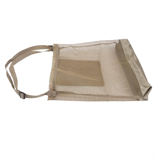 Honseadek Mushroom Harvesting Pouch with Mesh Foraging Bag - Breathable Outdoor Garden Harvesting Bag for Wild Mushrooms, Fruits, Herbs, Folding Design(Green)