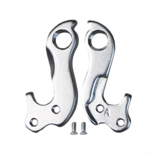 Design elegante: caratterizzato da un colore argento e un aspetto elegante, questo gancio per bicicletta aggiunge un tocco di estetica alla tua bici pur mantenendo la sua funzionalità.