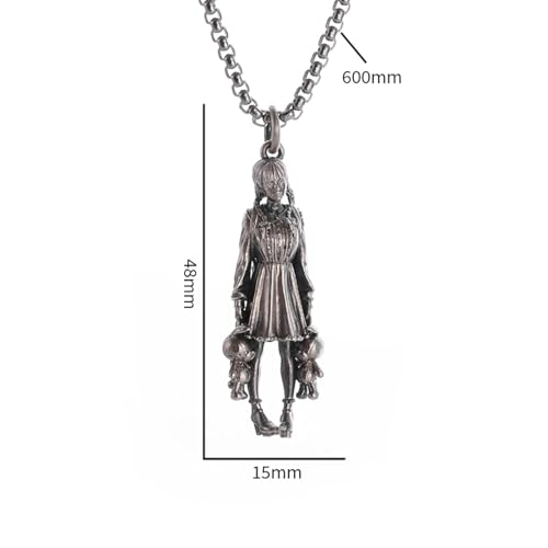 Collier ours rétro aux finitions soignées pour femmes et filles