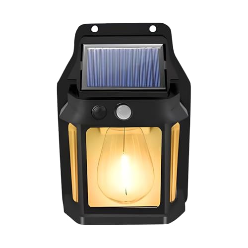 Outdoor Solar Light - IP65 Waterproof LED Security Light for Garden | Solar Powered Wall Lamp, Motion Sensor Lighting, 3 Brightness Modes, Patio Porch Illumination for Outdoor Spaces
