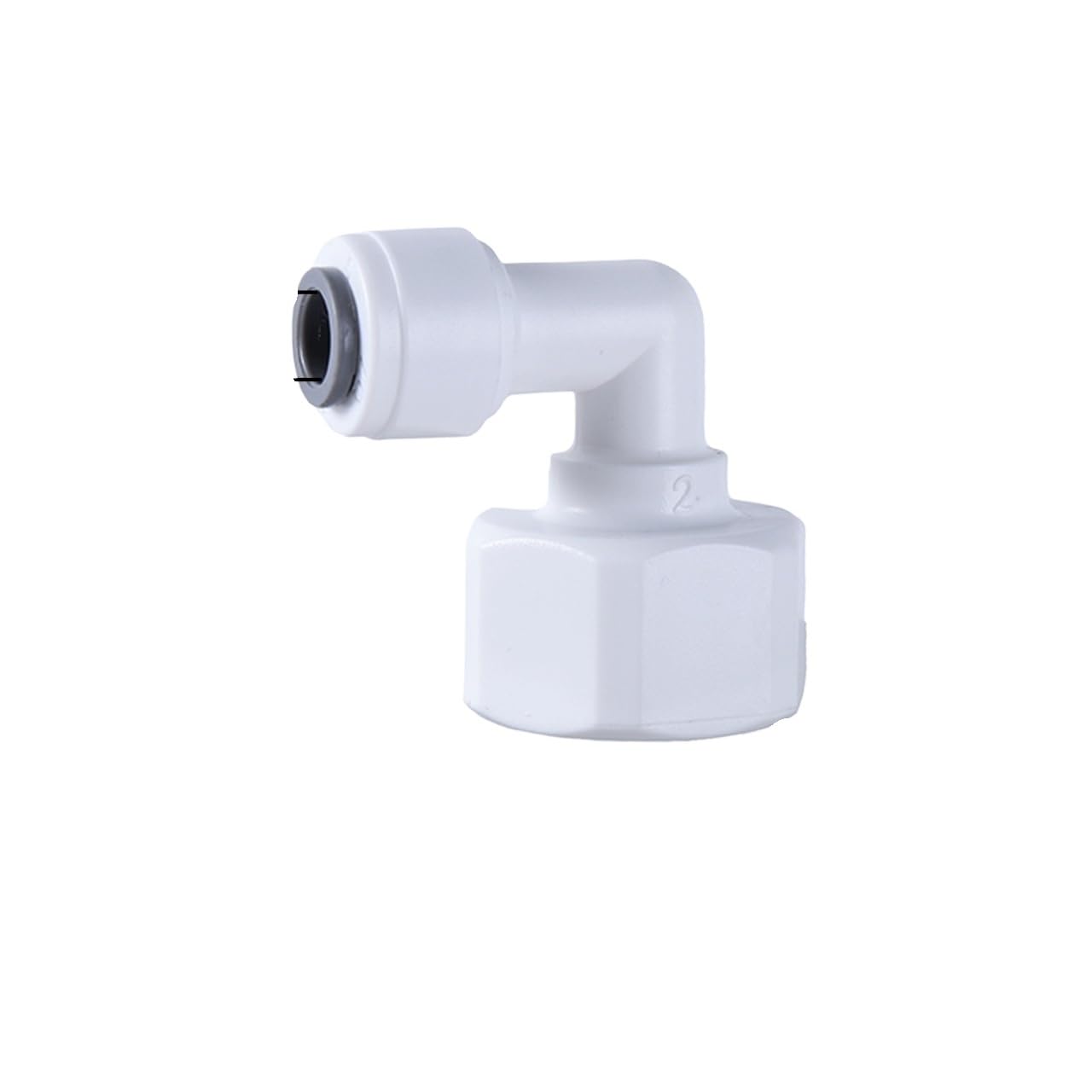 VCALDGFZ 90 Degree Elbow RO Water Fitting 15 Types Male Female 1/4 3/8 POM Hose PE Pipe Connector Filter Reverse Osmosis Parts(14)
