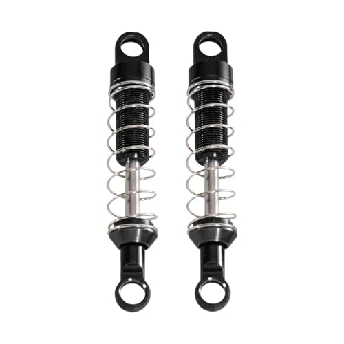 Amortisseurs RC crawler pour MN78 MN82 en alliage d'aluminium noir