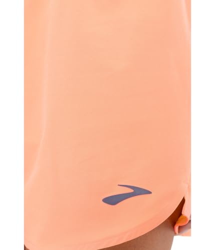 Brooks, Womens, Chaser 5" Shorts 2.0, Cyber Peach, Size: Medium, Inseam: 5 - image 5