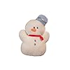 Lovely Christmas Pillow Upholstery Christmas Tree Waist Cushion Sofa Car Outdoor Home Cookie Man Snowman Comfort Pillow Snowman 157inch