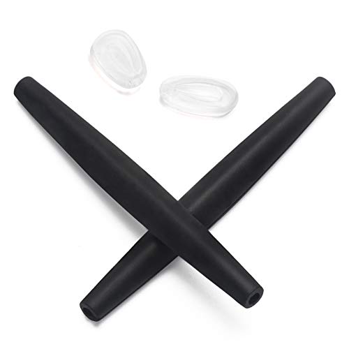 Mryok イヤーソック&ノーズパッド 対応Oakley Crosshair New 2012 OO4060 ブラック