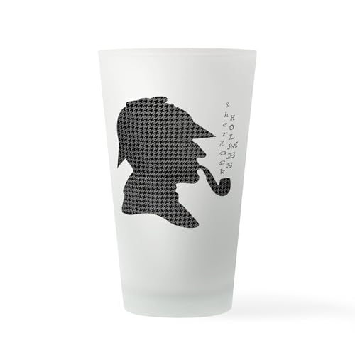CafePress Sherlock Holmes Pint Glass, 16 oz. Drinking Glass