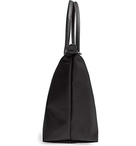 Longchamp 'Large Le Pliage Neo' Nylon Tote Shoulder Bag, Black