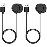 Kissmart Charger for Amazfit T-Rex 3/Balance, Replacement Charging Cable Cord for Amazfit Balance, T-Rex 3 Smart Watch (2-Pack, 3.3ft/1m)