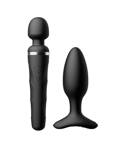 Vibromasseur application Lovense Domi 2 et plug anal vibrant Hush 2