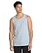 Volcom Men's Solid Heather Tank, Carolina Blue
